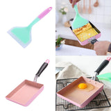 Maxbell Non-Stick 5"x7" Fry Pan Tamagoyaki Steak Skillet with 4.7" Silicone Turner