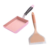 Maxbell Aluminum Non-stick Fry Pan Omelette Skillet with Silicone Spatula Turner Kit