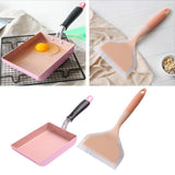 Maxbell Aluminum Non-stick Fry Pan Omelette Skillet with Silicone Spatula Turner Kit