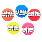 Maxbell 5x Cute Dogs Balls Chew Toy Sound Toys Chew Toys For Small Medium Dog Puppy