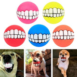 Maxbell 5x Cute Dogs Balls Chew Toy Sound Toys Chew Toys For Small Medium Dog Puppy