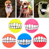 Maxbell 5x Cute Dogs Balls Chew Toy Sound Toys Chew Toys For Small Medium Dog Puppy