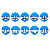 Maxbell 10x Cute Dog Balls Chew Toy Sound Toys Chew Toys For Small Medium Dog Puppy