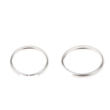 Maxbell 45cm 2x Smart Key Fob Protective Ring Cover For   Silver