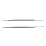 Maxbell Stainless Steel Ingrown Toenails Double Sided Pedicure Foot Care Tools 2pcs