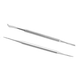 Maxbell Stainless Steel Ingrown Toenails Double Sided Pedicure Foot Care Tools 2pcs