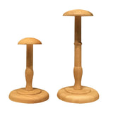 Maxbell Wooden Hat Rack Cap/Wig Holder Freestanding Display Storage Styling Stand 2x