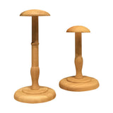 Maxbell Wooden Hat Rack Cap/Wig Holder Freestanding Display Storage Styling Stand 2x