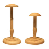 Maxbell Wooden Hat Rack Cap/Wig Holder Freestanding Display Storage Styling Stand 2x