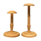 Maxbell Wooden Hat Rack Cap/Wig Holder Freestanding Display Storage Styling Stand 2x