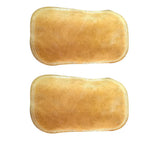 Maxbell 2pcs Articifial Cowhide Leather Welding Sleeves Protective for Welders