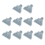 Maxbell 10PCS 1/4" Thread size, Flat Wind Jet Air Blowing Nozzle Spray F Type