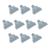 Maxbell 10PCS 1/4" Thread size, Flat Wind Jet Air Blowing Nozzle Spray F Type