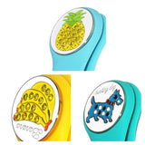 Maxbell 3 Pack Magnetic Golf Hat Clip Golf Ball Marker with Detachable Pattern Plate