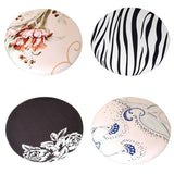 Maxbell 4pcs Stretch Bar Stool Cover Round Lift Chair Seat Sleeve for Salon Chairs