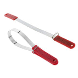 Maxbell 2x Stainless Steel Animal Equine Sweat Scraper Shedding Blade Random Colors
