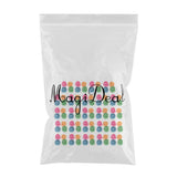 Maxbell 96pcs Mixed Silicone Thread Spool Huggers for Sewing Machine Accessories