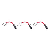 Maxbell 3X Universal Car Vehicle Anti-theft Steel Locking Steering Wheel Lock Strap