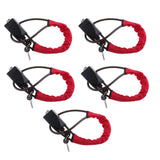 Maxbell 5X Universal Car Vehicle Anti-theft Steel Locking Steering Wheel Lock Strap