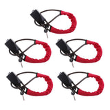Maxbell 5X Universal Car Vehicle Anti-theft Steel Locking Steering Wheel Lock Strap