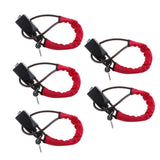 Maxbell 5X Universal Car Vehicle Anti-theft Steel Locking Steering Wheel Lock Strap