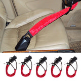Maxbell 5X Universal Car Vehicle Anti-theft Steel Locking Steering Wheel Lock Strap