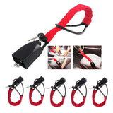 Maxbell 5X Universal Car Vehicle Anti-theft Steel Locking Steering Wheel Lock Strap