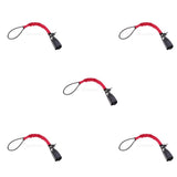 Maxbell 5X Universal Car Vehicle Anti-theft Steel Locking Steering Wheel Lock Strap