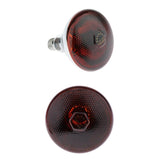 Maxbell 2pcs Waterproof E27 Heat Light Bulb Breeding Lamp Infrared Heater Bulbs