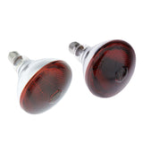 Maxbell 2pcs Waterproof E27 Heat Light Bulb Breeding Lamp Infrared Heater Bulbs