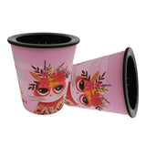 Maxbell 2x Self Watering Planter Pot Cup-shaped Cat
