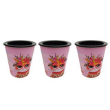 Maxbell 3x Self Watering Planter Pot Cup-shaped Cat