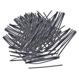 Maxbell 20 Pieces Rubber Gum Hair Hoops Fittings No Slip DIY Hair Band Accessories