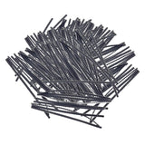 Maxbell 20 Pieces Rubber Gum Hair Hoops Fittings No Slip DIY Hair Band Accessories