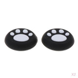 Maxbell 4x Analog Joystick Thumb Stick Silicone Caps for PSV1000/2000 White