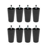 Maxbell 8x Bed Riser Table Lifts Furniture Square Feet Plinth Floor Protector 125mm