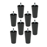 Maxbell 8x Bed Riser Table Lifts Furniture Square Feet Plinth Floor Protector 125mm