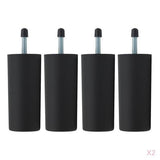 Maxbell 8x Bed Riser Table Lifts Furniture Square Feet Plinth Floor Protector 100mm