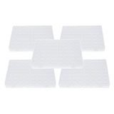 Maxbell 5 Pcs 56 Grids Clear Storage Box Jewelry Nail Art Beads Pills Mini Item Case