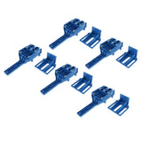 Maxbell 5 Piece Wooden Punch Locator Wooden Pieces Locator Craftsmen Drill Tool Sets