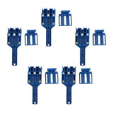 Maxbell 5 Piece Wooden Punch Locator Wooden Pieces Locator Craftsmen Drill Tool Sets