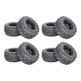 Maxbell 8Pcs 17mm Wheel Rim Tire Tyres 170mm for 1/8 RC  RC Monster Trucks