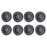 Maxbell 8Pcs 17mm Wheel Rim Tire Tyres 170mm for 1/8 RC  RC Monster Trucks