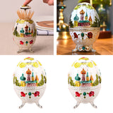 Maxbell 2pcs Exquisite Automatic Toothpick Holder Container Box Jar Kitchen Storage