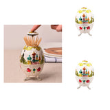 Maxbell 2pcs Exquisite Automatic Toothpick Holder Container Box Jar Kitchen Storage