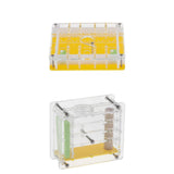 Maxbell 2pcs Clear Ant Feeding Nursery Box Ant Farm House Castle For Insect Ant