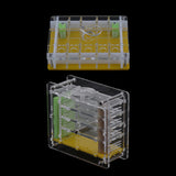 Maxbell 2pcs Clear Ant Feeding Nursery Box Ant Farm House Castle For Insect Ant