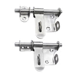 Maxbell 2x Stainless Steel Door Bolt Havy Dutry Sliding Lock  Cross + horizontal