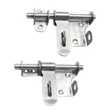 Maxbell 2x Stainless Steel Door Bolt Havy Dutry Sliding Lock  Cross + horizontal