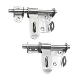 Maxbell 2x Stainless Steel Door Bolt Havy Dutry Sliding Lock  Cross + horizontal